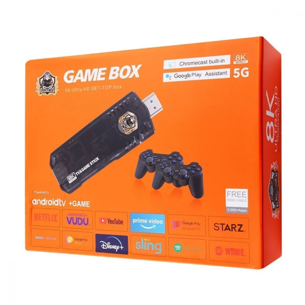 Портативная игровая консоль X8 Android Black