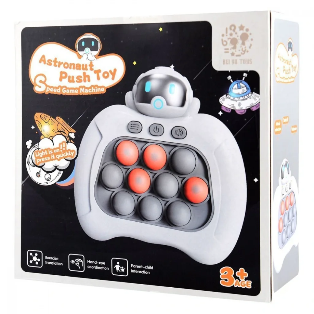 Портативна гра Speed Push Game Astronaut Gray