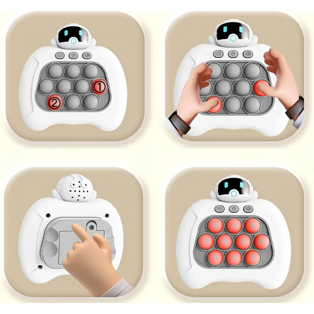 Портативна гра Speed Push Game Astronaut Gray