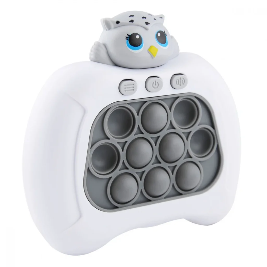 Портативна гра Speed Push Game Owl Gray