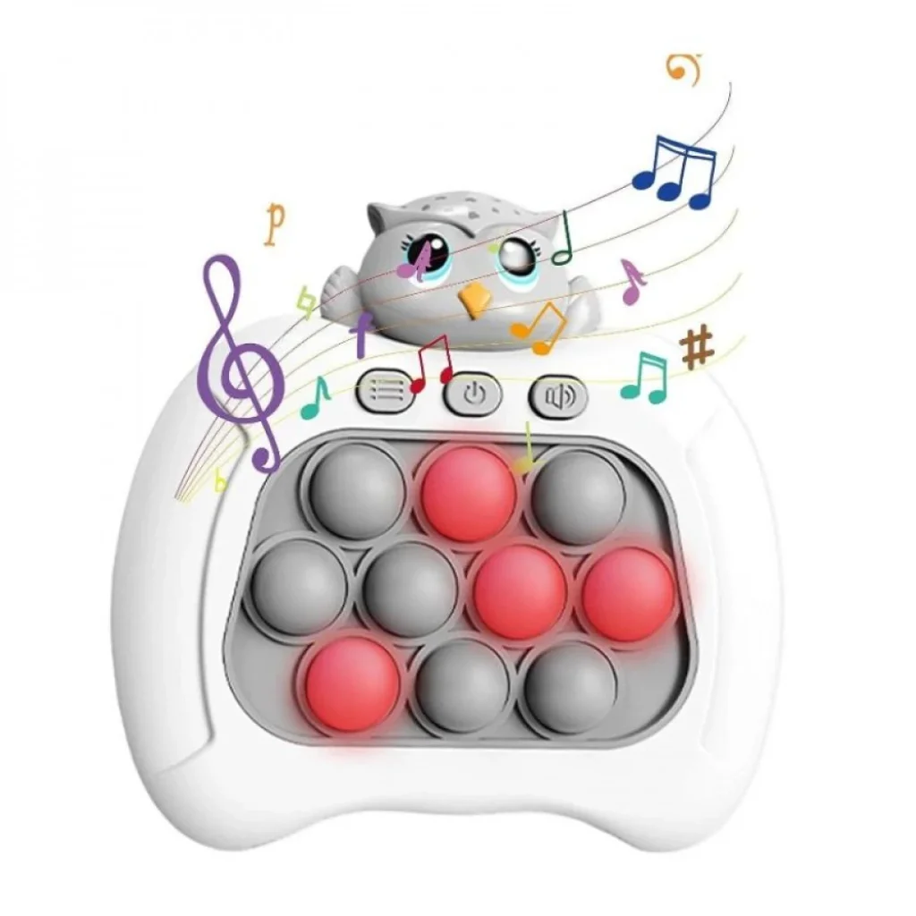 Портативна гра Speed Push Game Owl Gray