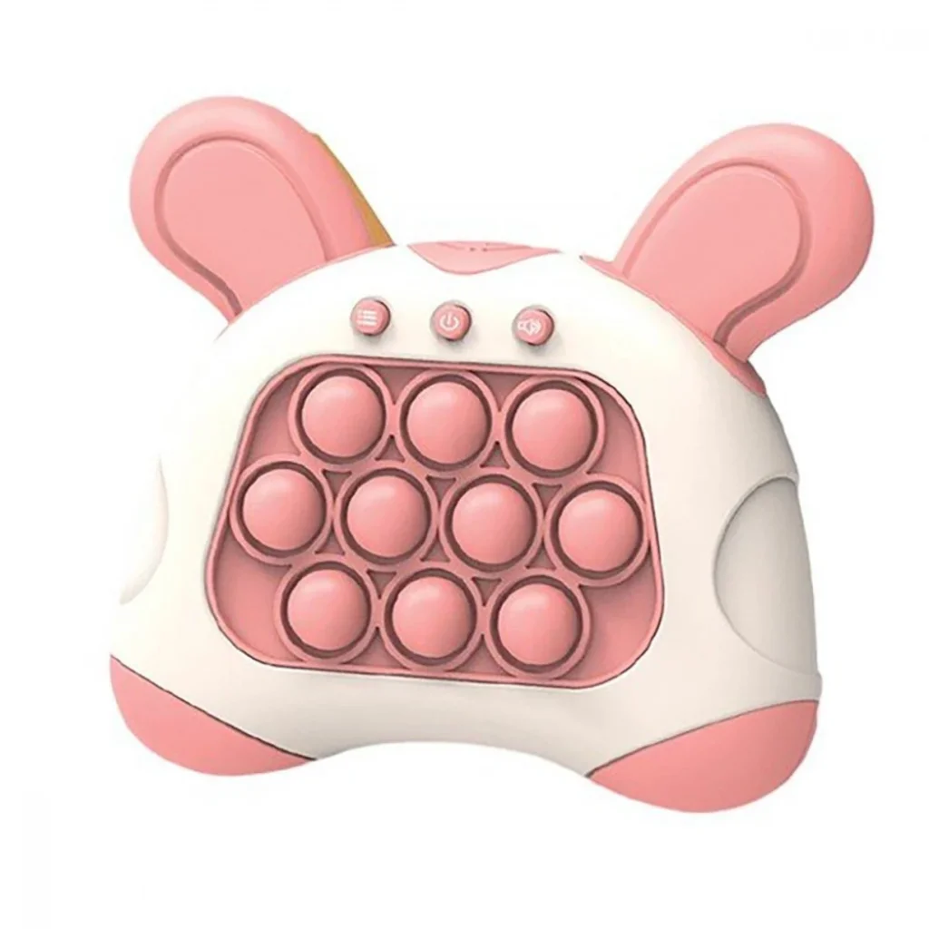 Портативная игра Speed Push Game Animals Pink
