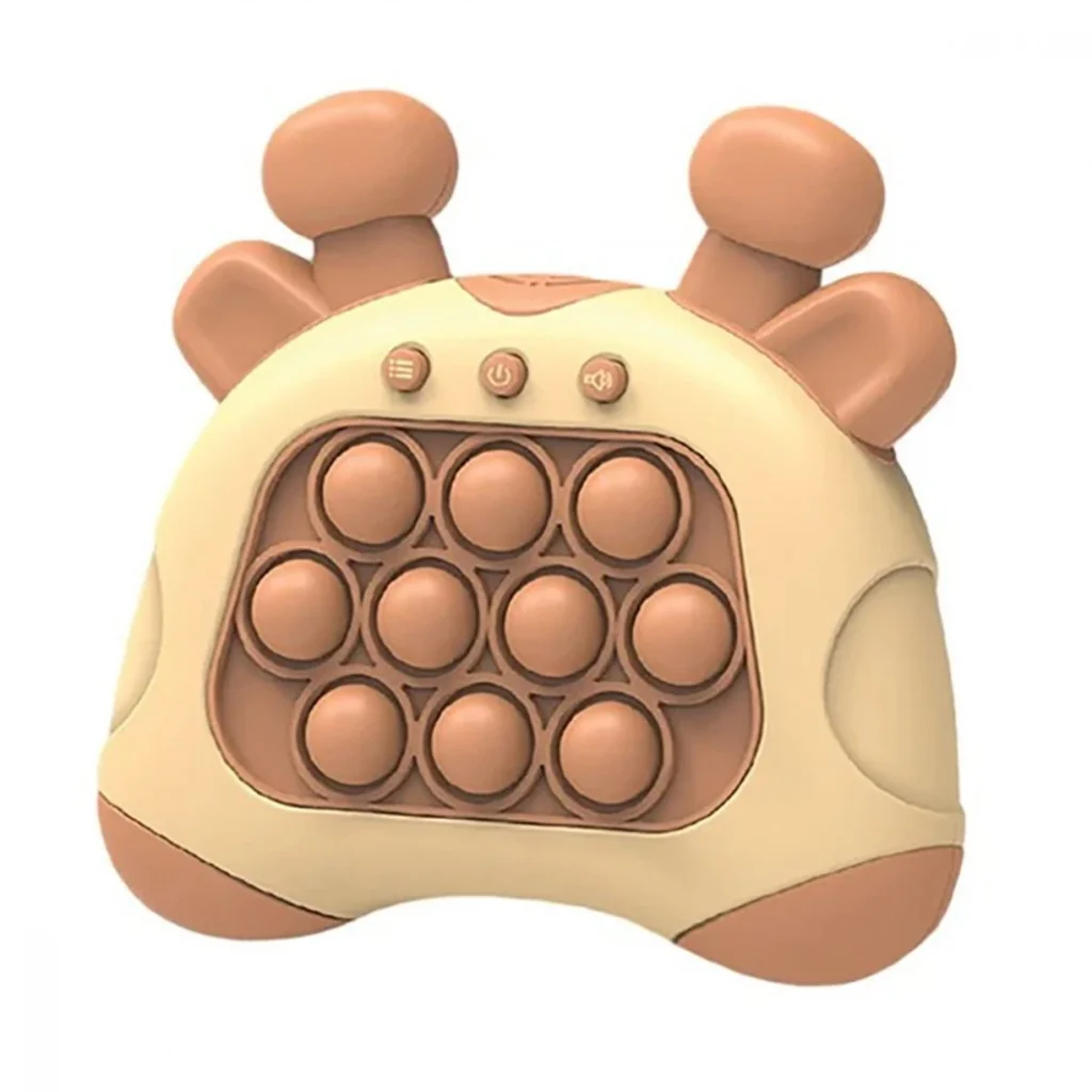 Портативна гра Speed Push Game Animals Beige