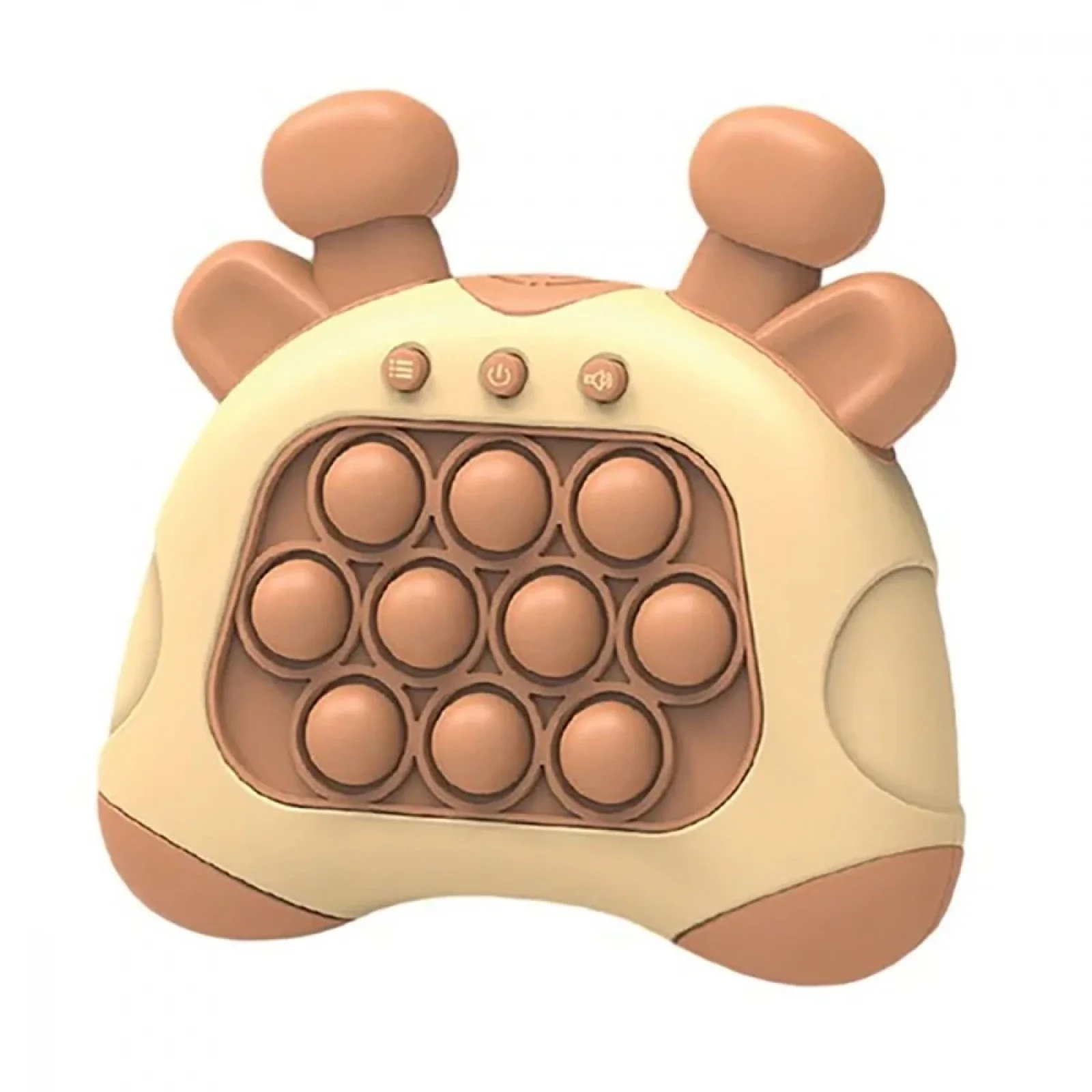 Портативна гра Speed Push Game Animals Beige