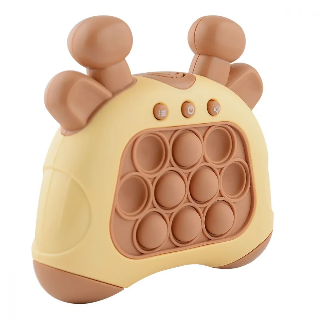 Портативна гра Speed Push Game Animals Beige