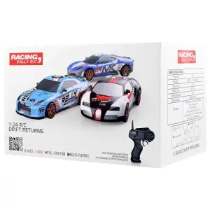 Машинка для дрифту на радіокеруванні Rally Series Nissan GT-R GT3 4WD Gray