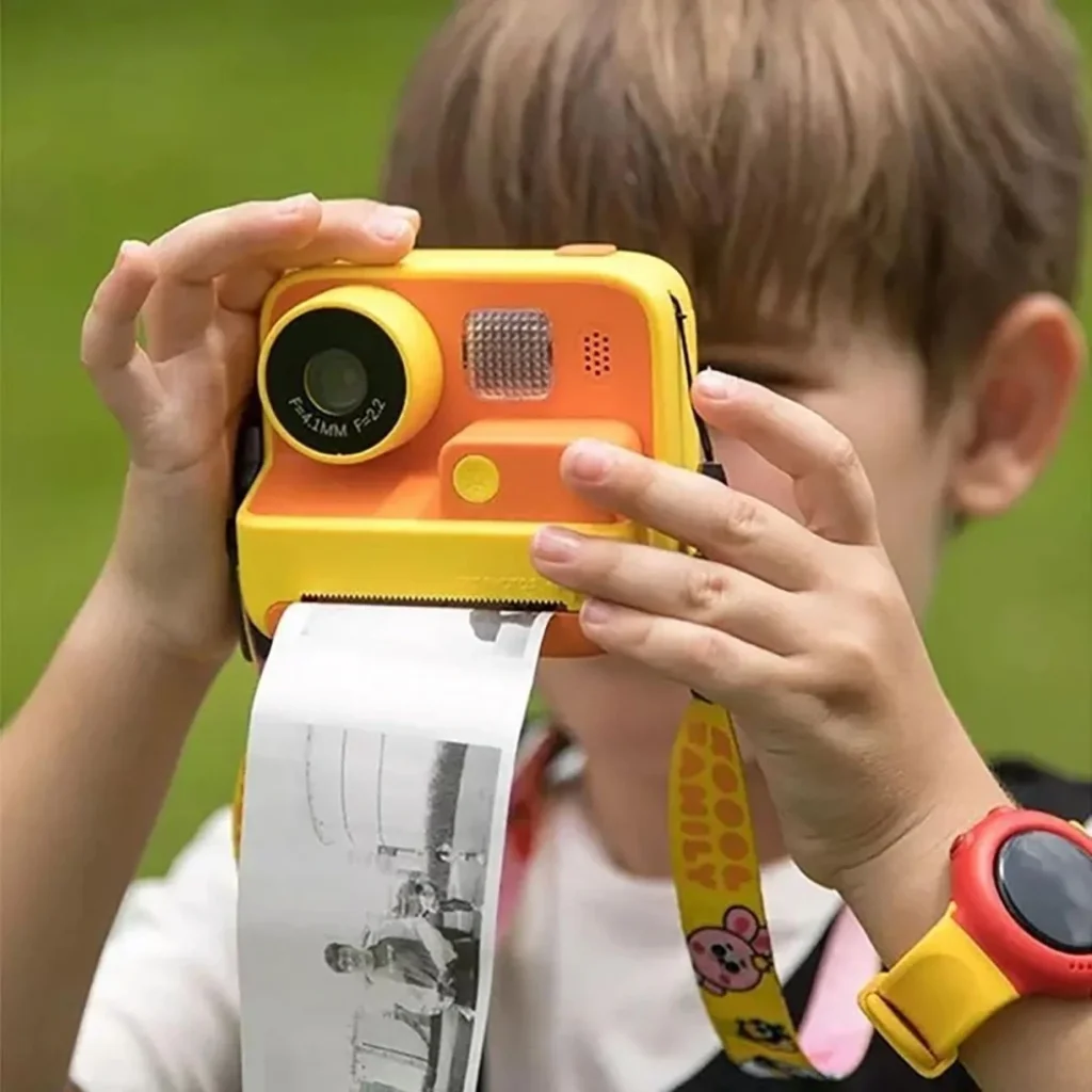 Детская фотокамера моментальной печати SnapShot yellow, 57735