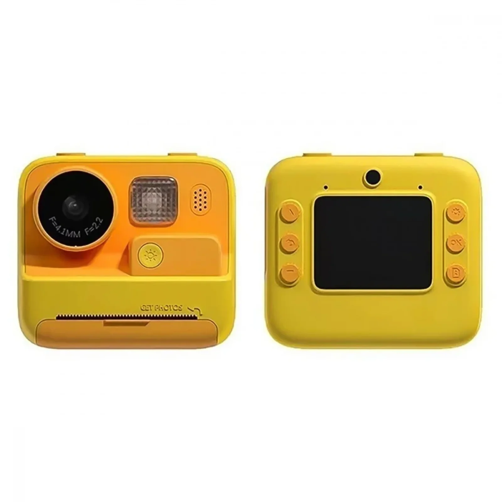 Детская фотокамера моментальной печати SnapShot yellow, 57735