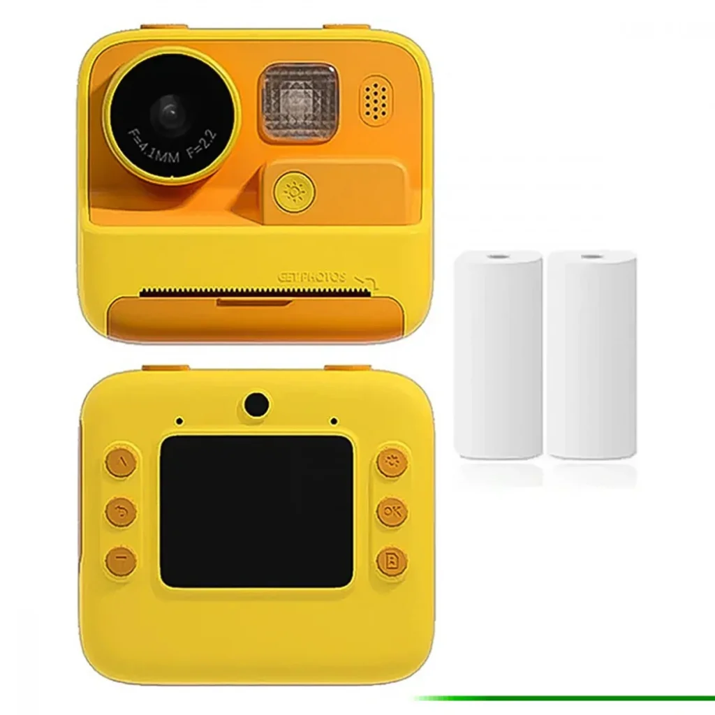 Детская фотокамера моментальной печати SnapShot yellow, 57735