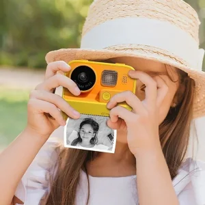 Детская фотокамера моментальной печати SnapShot yellow, 57735