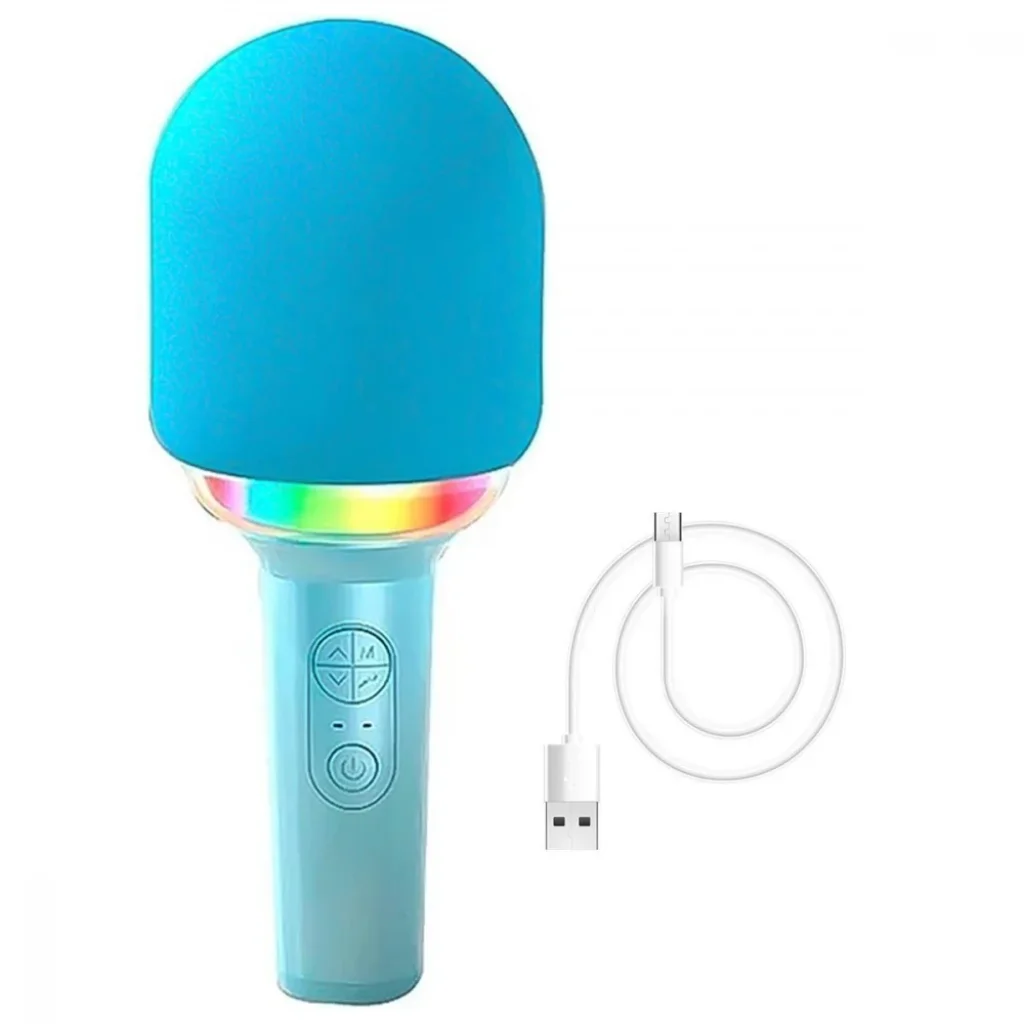 Караоке мікрофон PlaySound blue, 57736