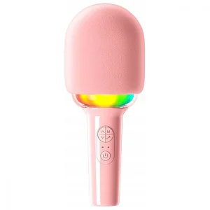 Караоке мікрофон PlaySound pink, 57736