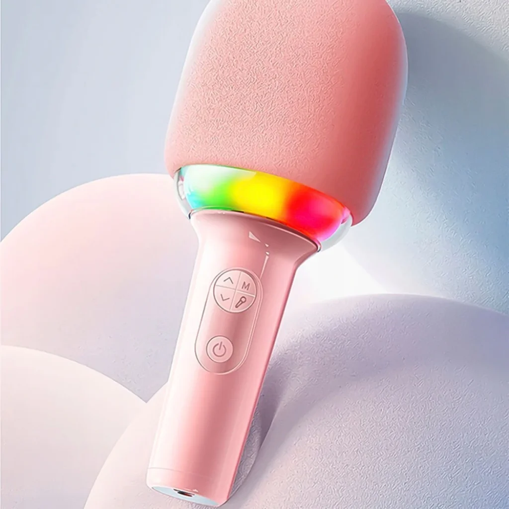 Караоке мікрофон PlaySound pink, 57736
