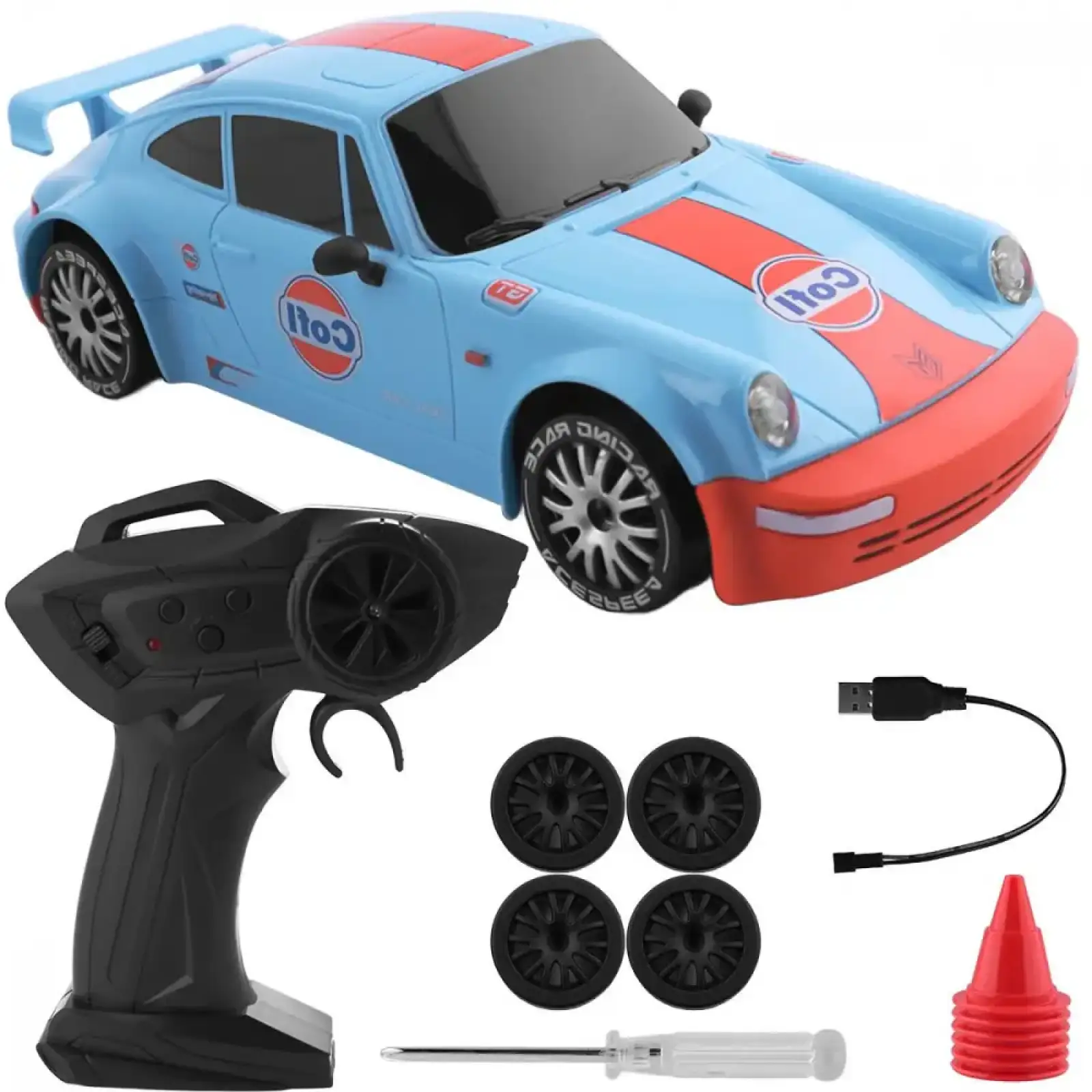 Машинка для дрифту на радіокеруванні Porsche GT 911 Blue