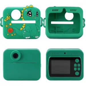 Детская фотокамера моментальной печати DinoSnap Blue