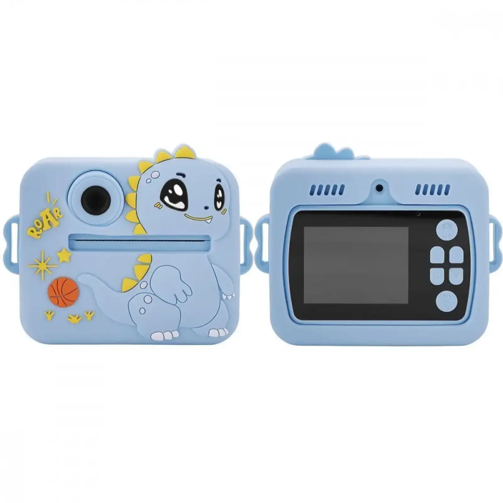 Детская фотокамера моментальной печати DinoSnap Blue