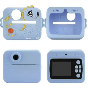 Детская фотокамера моментальной печати DinoSnap Blue