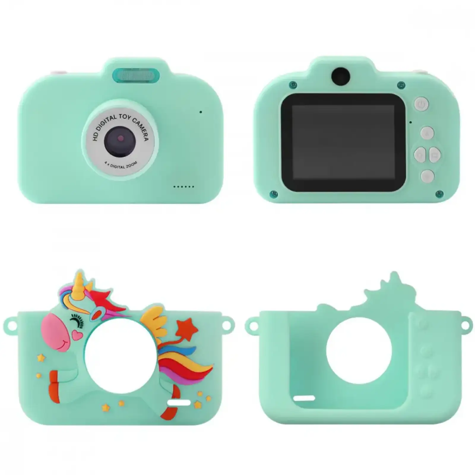 Дитяча фотокамера Unicorn Green
