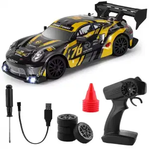 Машинка для дрифта на радиоуправлении Porsche 911 GT3 R Black