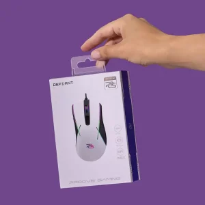 Дротова ігрова миша Proove Gaming Defiant White, CMDE00000101