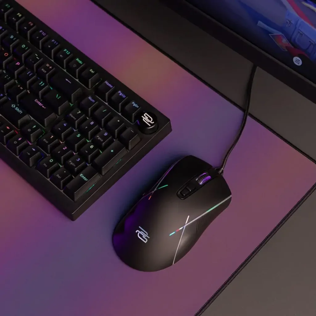 Дротова ігрова миша Proove Gaming Defiant White, CMDE00000101