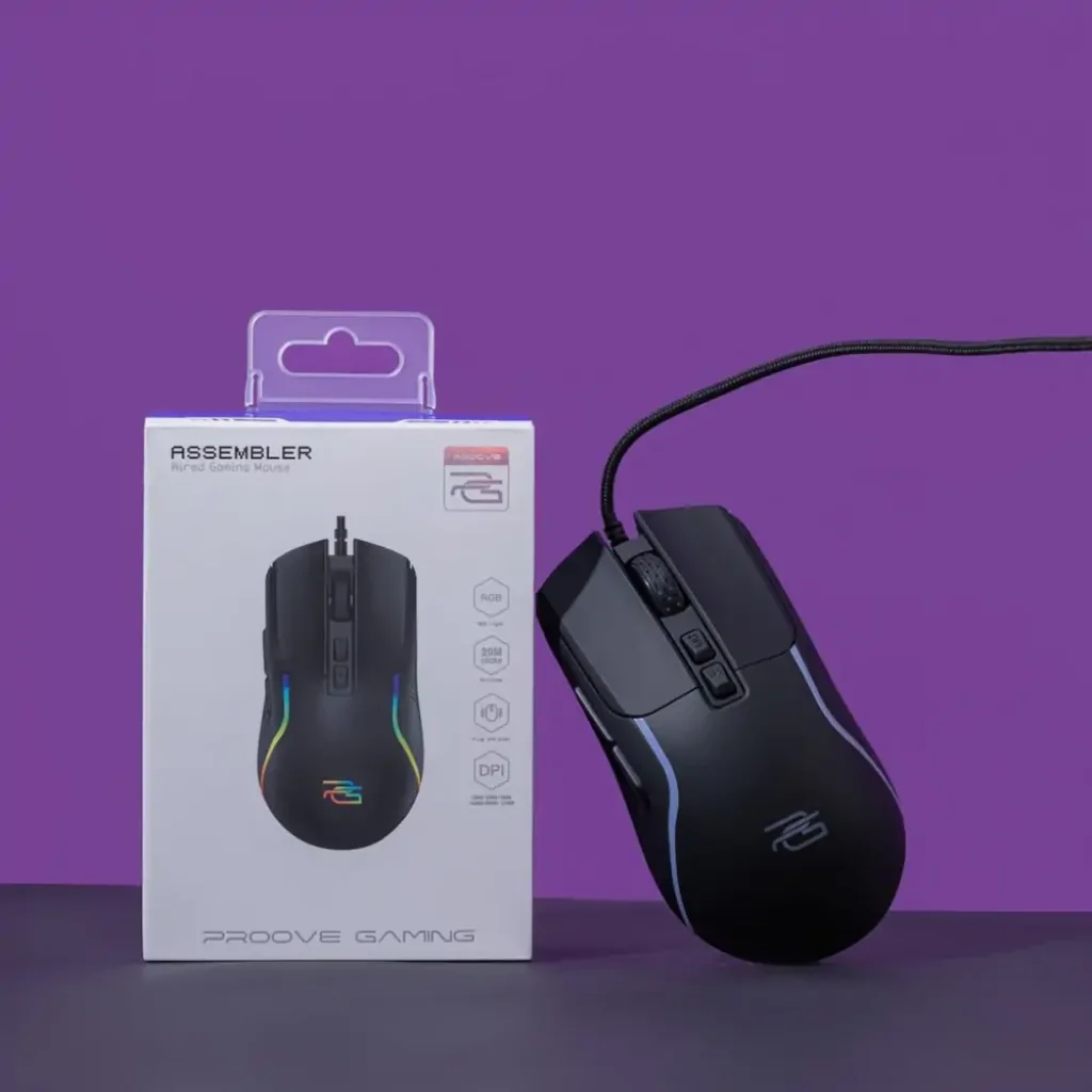 Дротова ігрова миша Proove Gaming Assembler Black, CMAS00000101