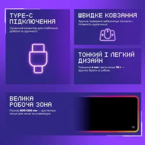 Игровая поверхность Proove Gaming Offland Black (MPOF00022401)