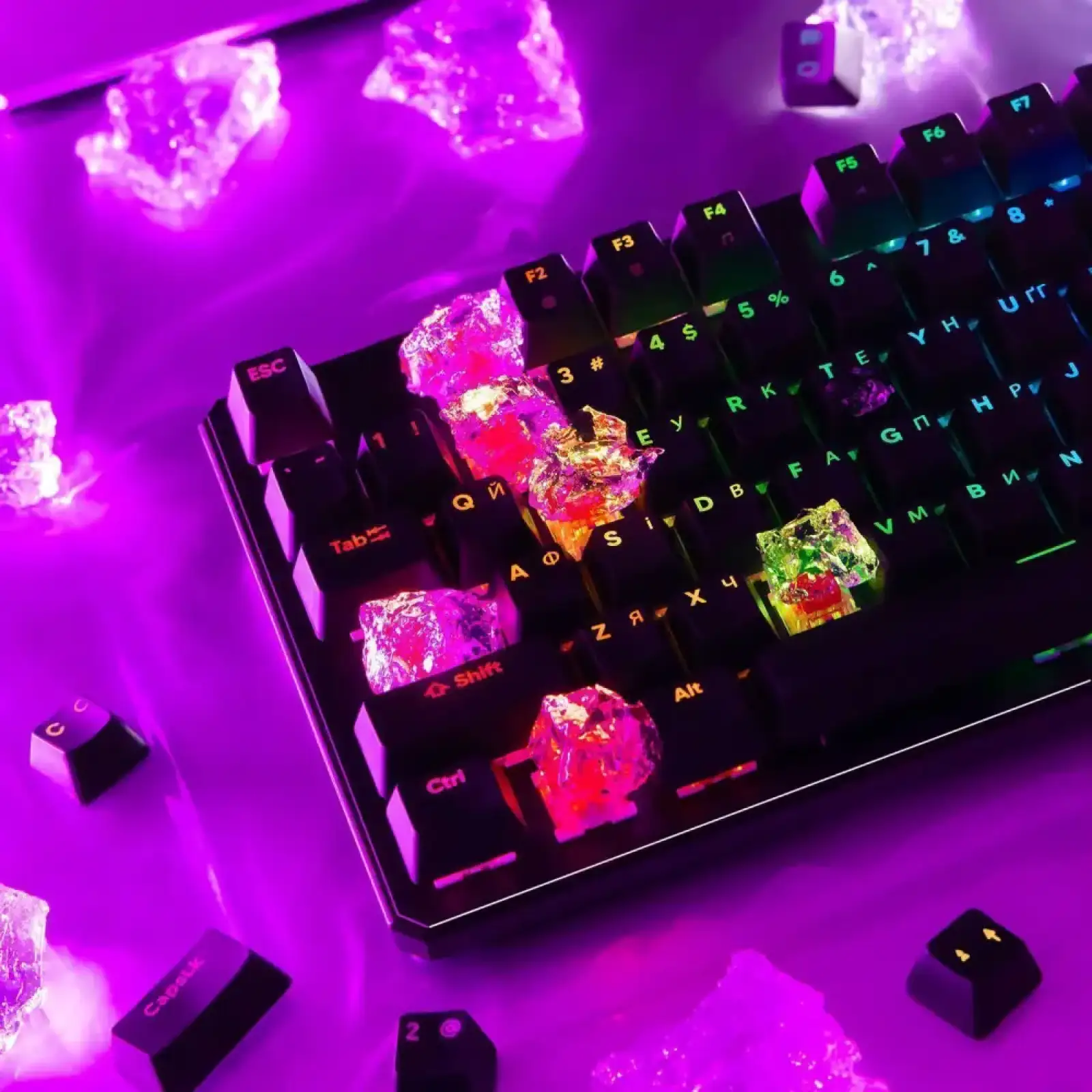 Ігрова механічна клавіатура Proove Gaming Everfrost (Ukraine Layout) Black (CKEV00000401)
