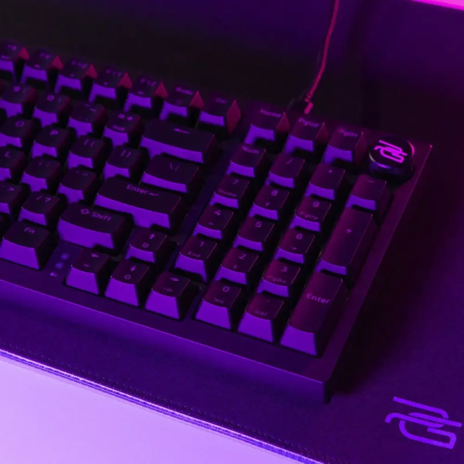 Бездротова ігрова клавіатура Proove Gaming Slicker (Ukraine Layout) Black (WKSL00022401)