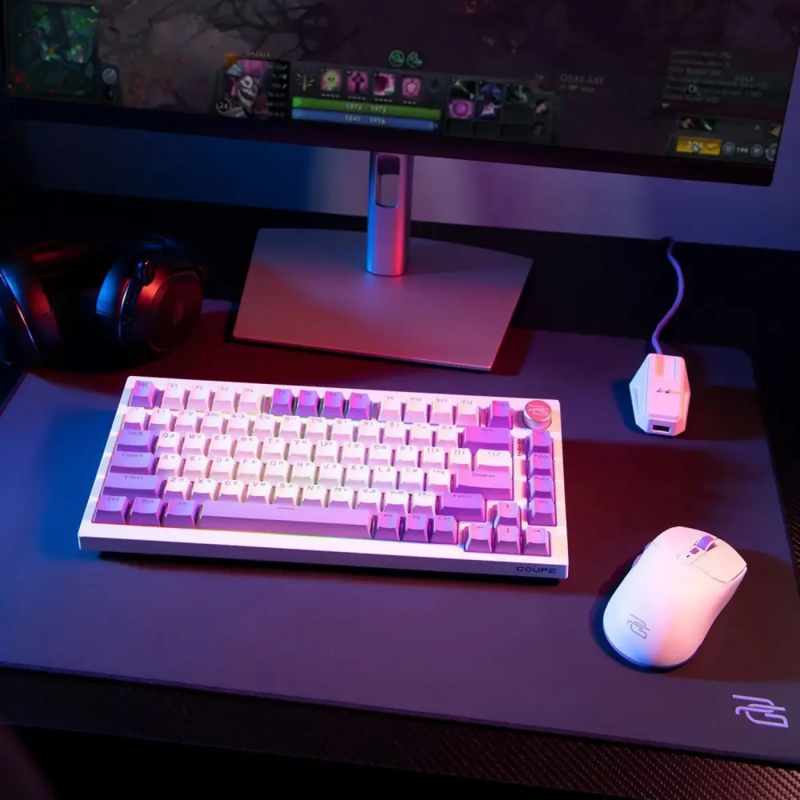 Бездротова клавіатура Proove Gaming Coupe (Ukraine Layout) Black (WKCP00022416)