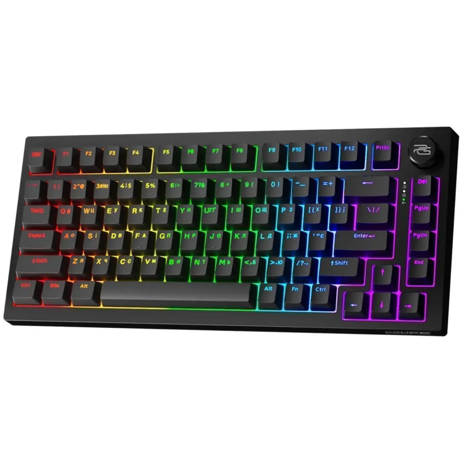 Бездротова клавіатура Proove Gaming Coupe (Ukraine Layout) Black (WKCP00022416)