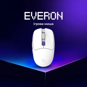 Бездротова ігрова миша Proove Gaming Everon White (WMEV00022002)