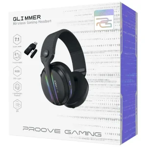 Беспроводная игровая гарнитура Proove Gaming Glimmer (APP) White/Purple (WHGL00022017)