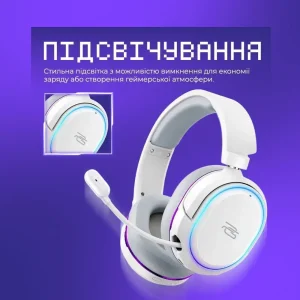 Беспроводная игровая гарнитура Proove Gaming Rapture (APP) White (GHRP00010002)