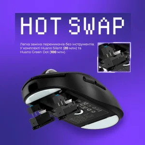 Бездротова ігрова миша Proove Gaming RC Raider 8K Black (WMRR00122001)