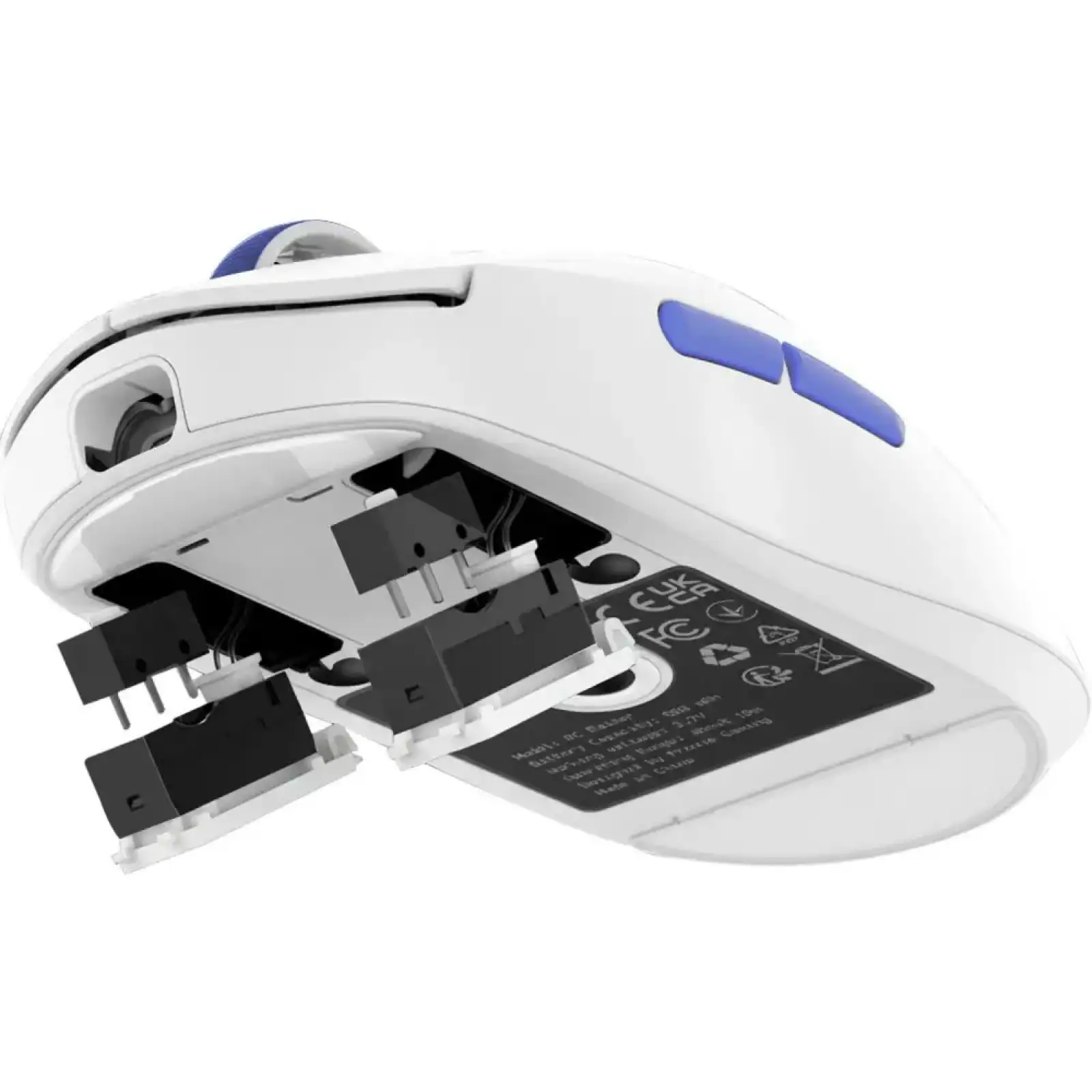 Бездротова ігрова миша Proove Gaming RC Raider 8K White/Purple (WMRR00122017)