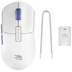 Бездротова ігрова миша Proove Gaming RC Raider 8K White/Purple (WMRR00122017)