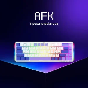 Бездротова клавіатура Proove Gaming AFK (Ukraine Layout) White (WKAFK1022002)