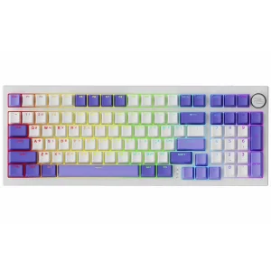 Колір: Фіолетовий - Бездротова клавіатура Proove Gaming Slicker Special Edition (Ukraine Layout) White/Purple (WKSLSE022416)
