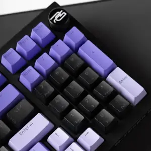 Бездротова клавіатура Proove Gaming Slicker Special Edition (Ukraine Layout) Black/Purple (WKSLSE022401)