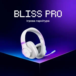 Беспроводная игровая гарнитура Proove Gaming Bliss Pro (APP) (GHBLPPP10002) White