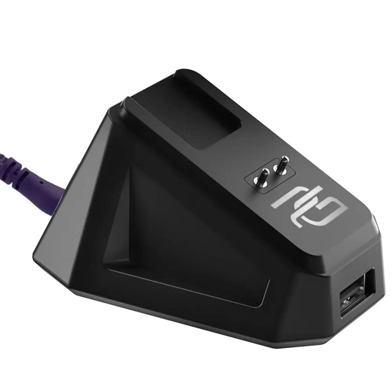 Бездротова ігрова миша Proove Gaming Superfight Wireless with charging dock white/purple
