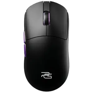 Бездротова ігрова миша Proove Gaming Superfight Wireless with charging dock white/purple