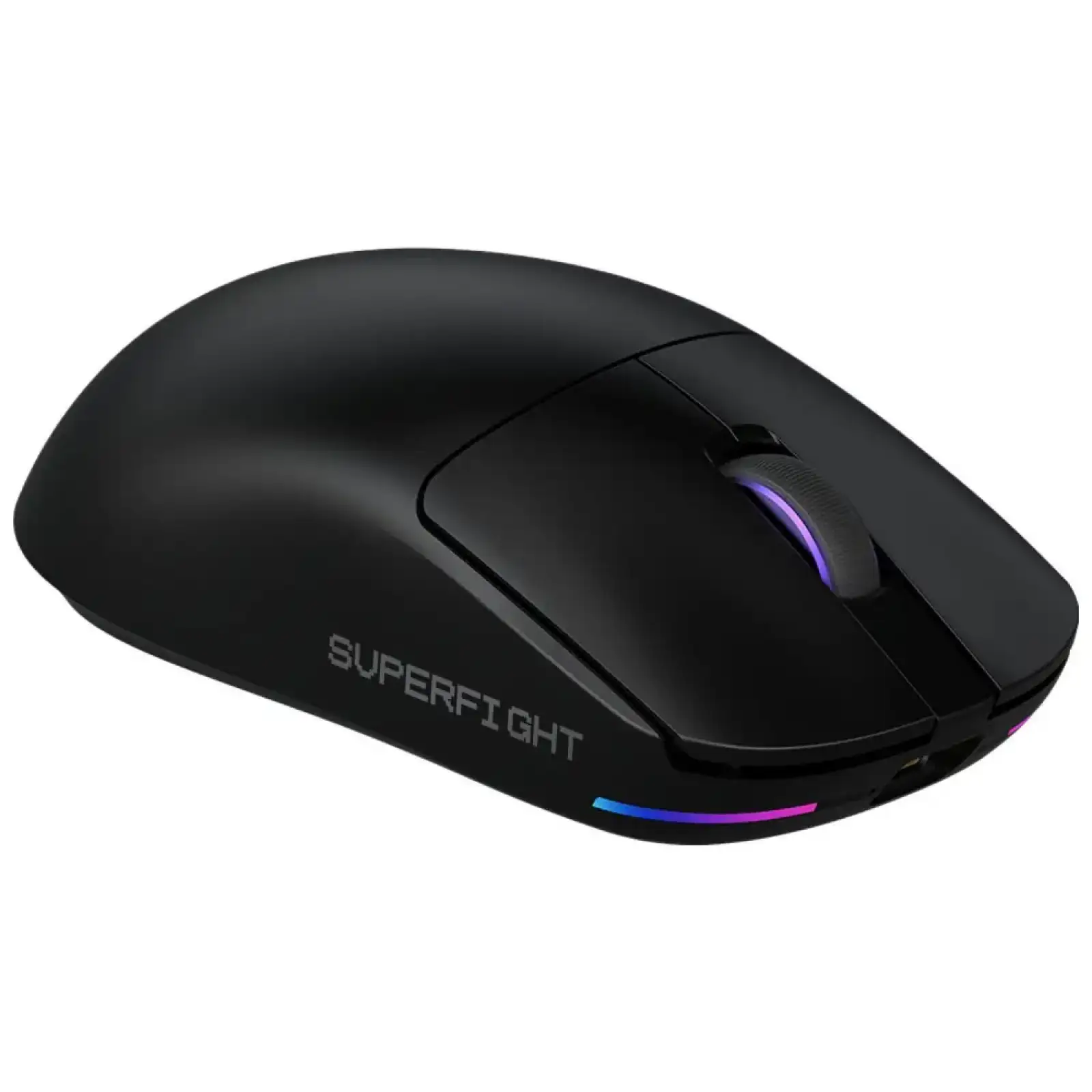 Бездротова ігрова миша Proove Gaming Superfight Wireless with charging dock white/purple