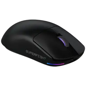 Бездротова ігрова миша Proove Gaming Superfight Wireless with charging dock white/purple