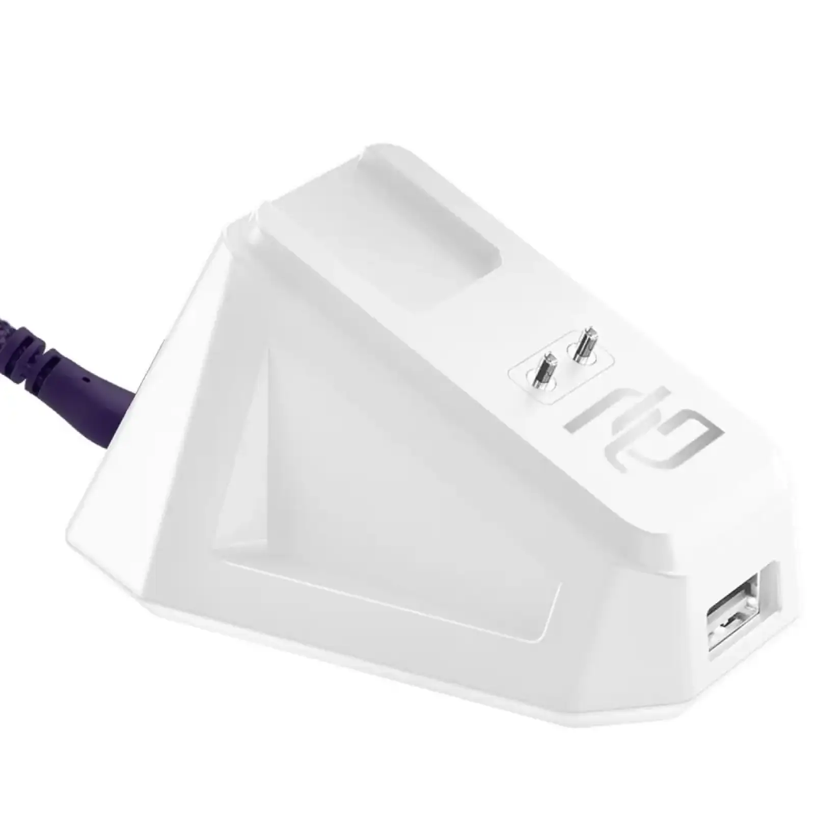 Бездротова ігрова миша Proove Gaming Superfight Wireless with charging dock white/purple