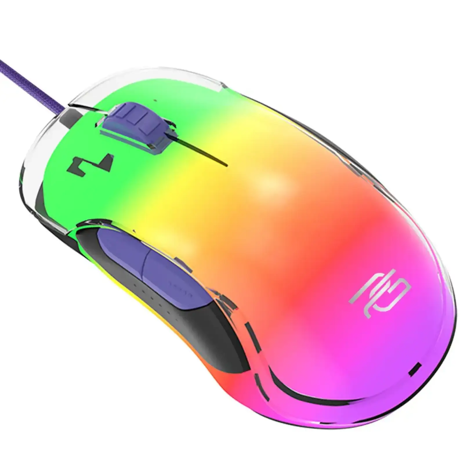 Дротова ігрова миша Proove Gaming Blaze white/purple