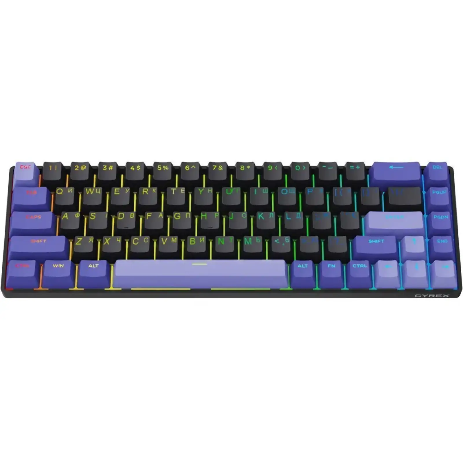 Клавіатура Proove Gaming Cyrex White/Purple