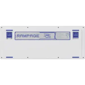 Бездротова клавіатура Proove Gaming Rampage Gradient Purple/White