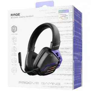 Бездротова ігрова гарнітура Proove Gaming Rage (APP) white/purple